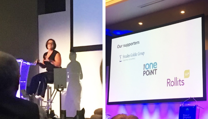 Martine Wright The One Point Logo WOAA18 News Story