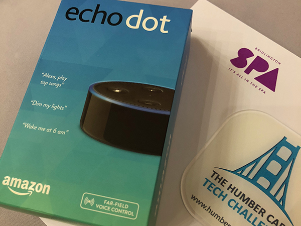 The One Point Digital - Humber Care Tech - Echo Dot