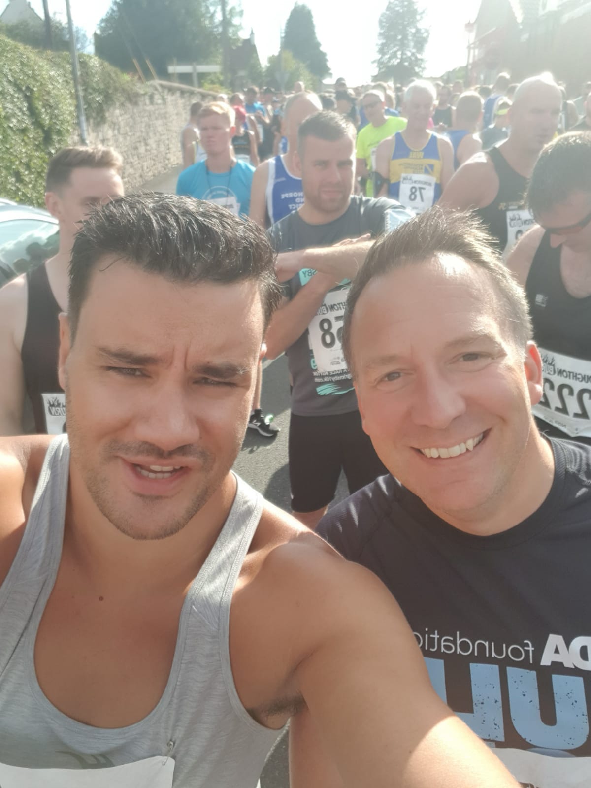 Martin and Danny complete The Broughton Burn 2019 The One Point News Story