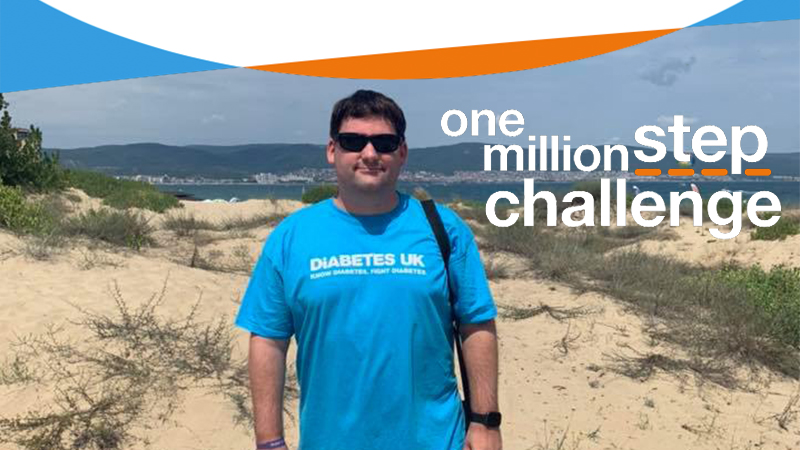 David Carr walks 1 million steps