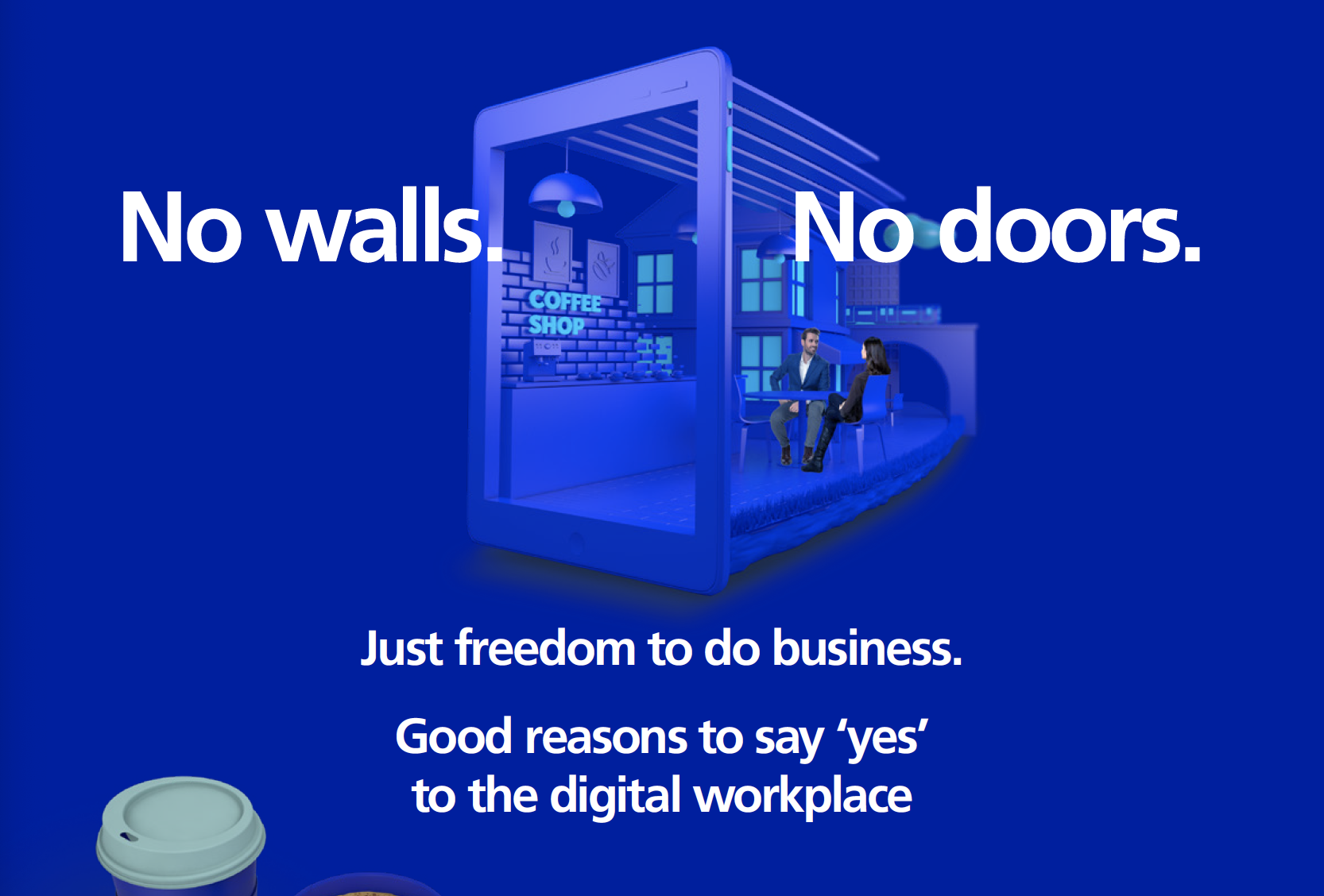 O2 Business Digital Workplace Infographic - The One Point