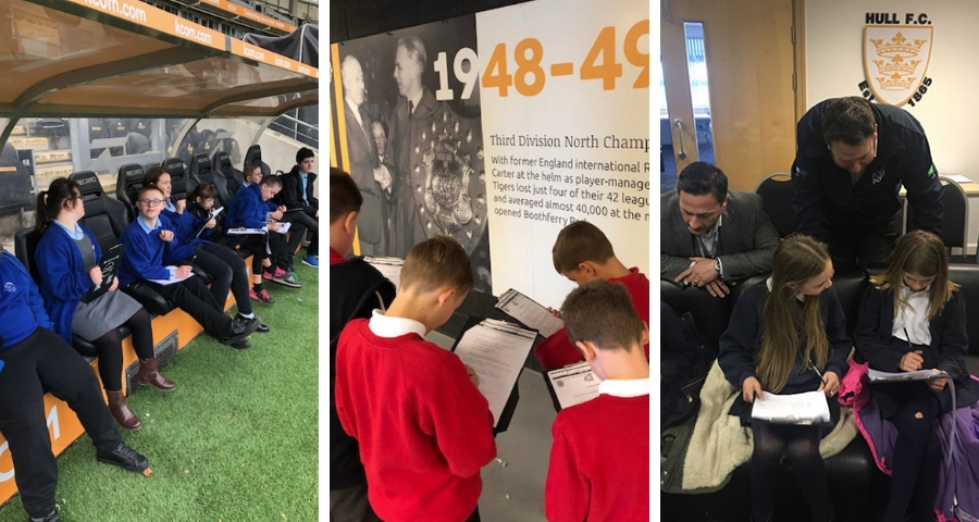The One Point supporting Run With It Enrichment days