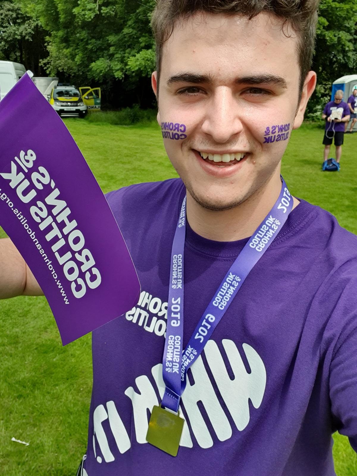 Jacob Hodgson Newcastle 10K for Crohn's & Colitis UK