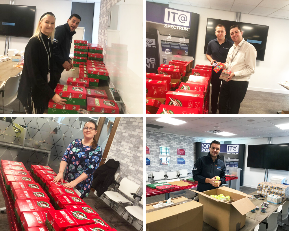 The One Point Samaritan's Purse Operation Christmas Child Shoebox Appeal 2019