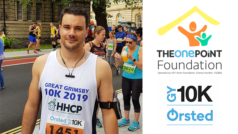 TOP Foundation supports Danny running the Grimsby 10k