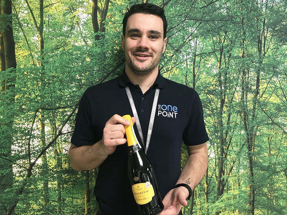 Danny Payroll Raffle Winner - The One Point