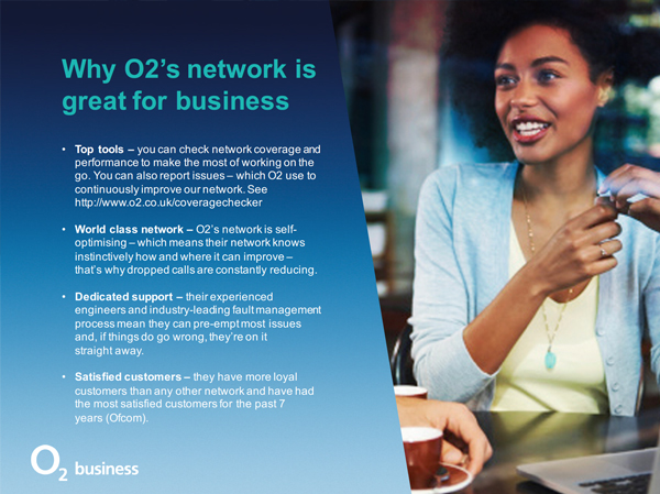 The One Point - Why O2? | Why O2's network is great for business.